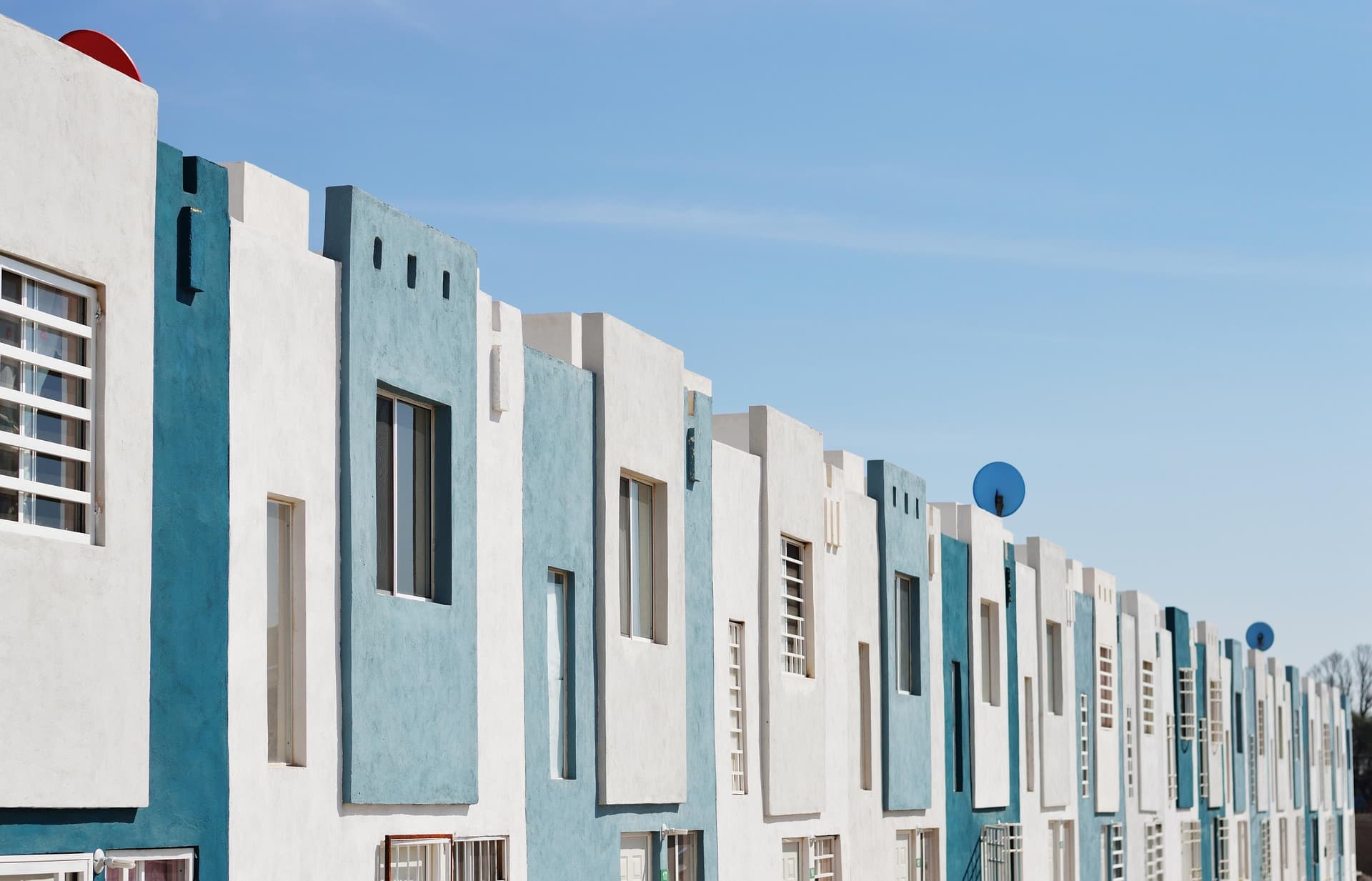 Fachada de viviendas: administración de inmuebles